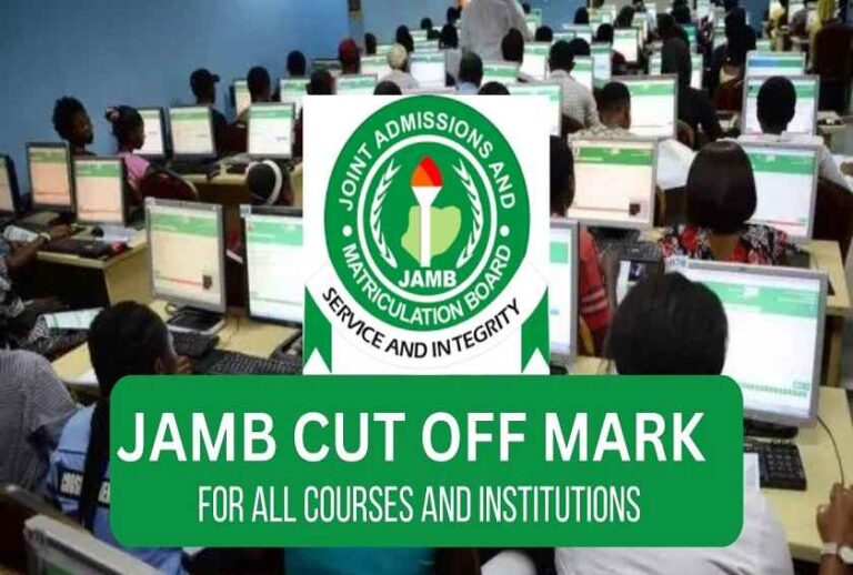 Jamb Cut-Off Mark For Polytechnic and College Of Education