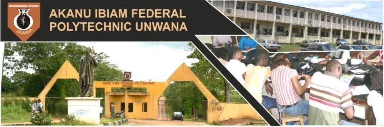 Akanu Ibiam Federal Poly Post UTME Form 2024/2025 [UPDATED]