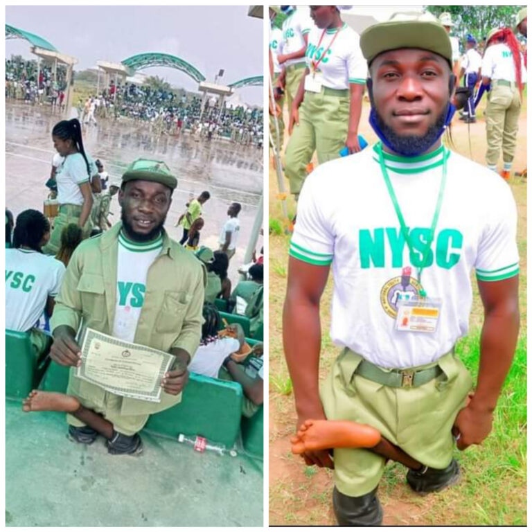 Serving in NYSC as a Disabled: Breaking the Barriers